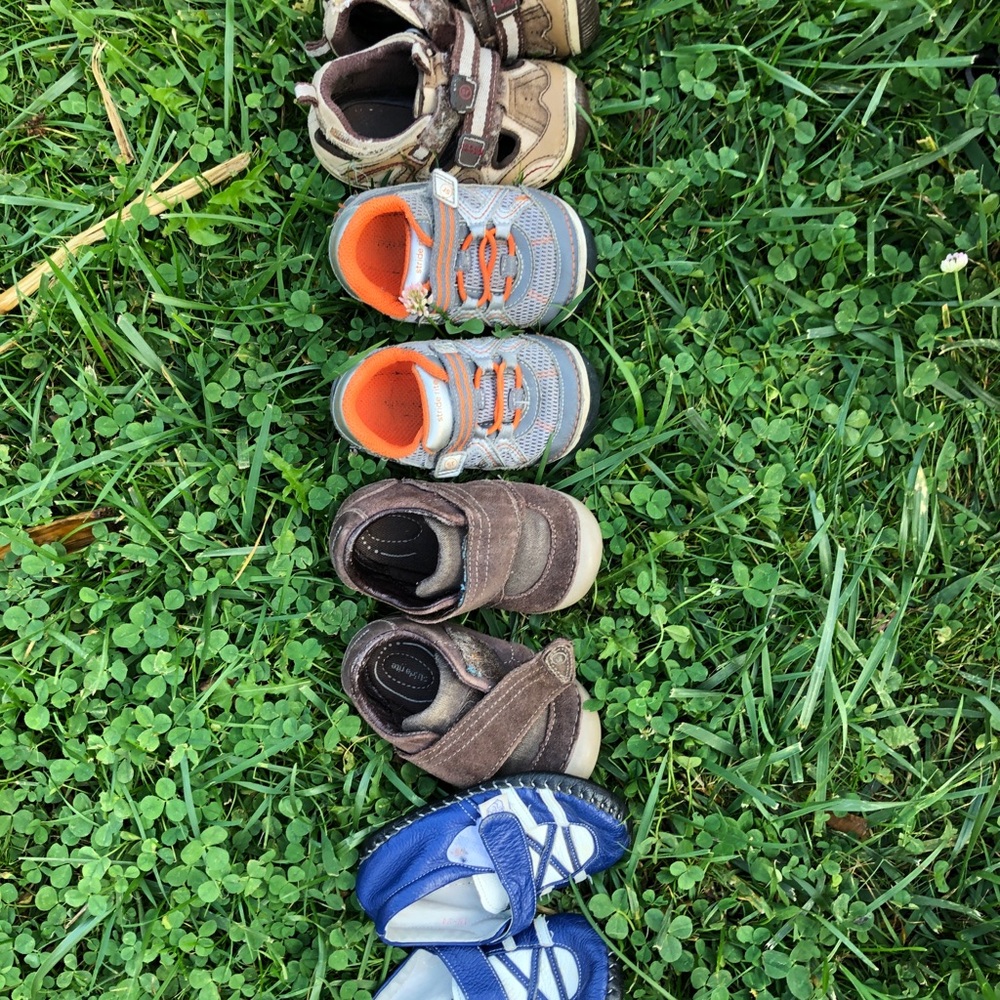 Toddler boy shoe lot